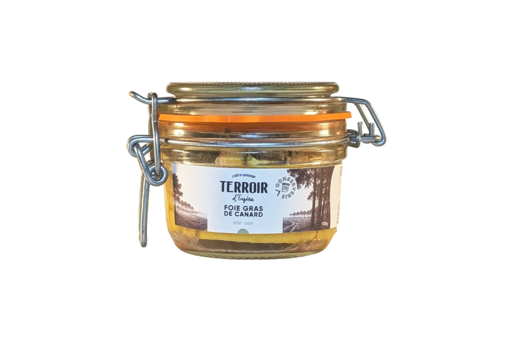 Foie gras entier de canard : format Dégustation (125g)