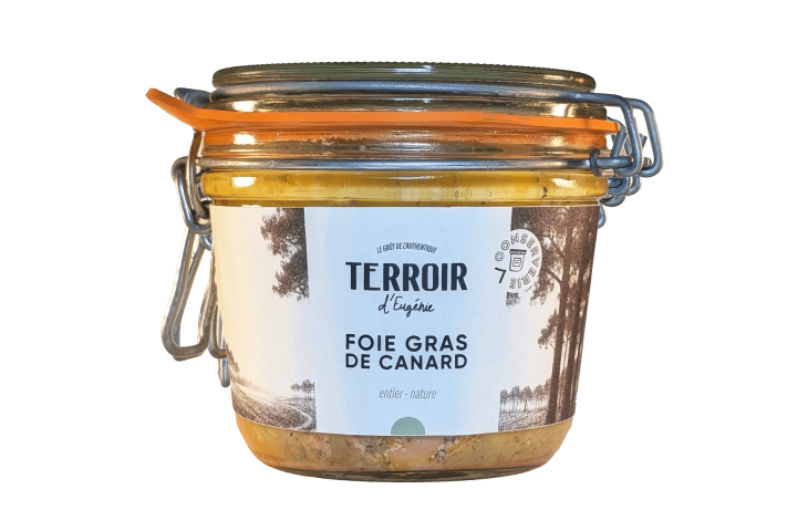 Foie gras entier de canard : format Prestige (500g)
